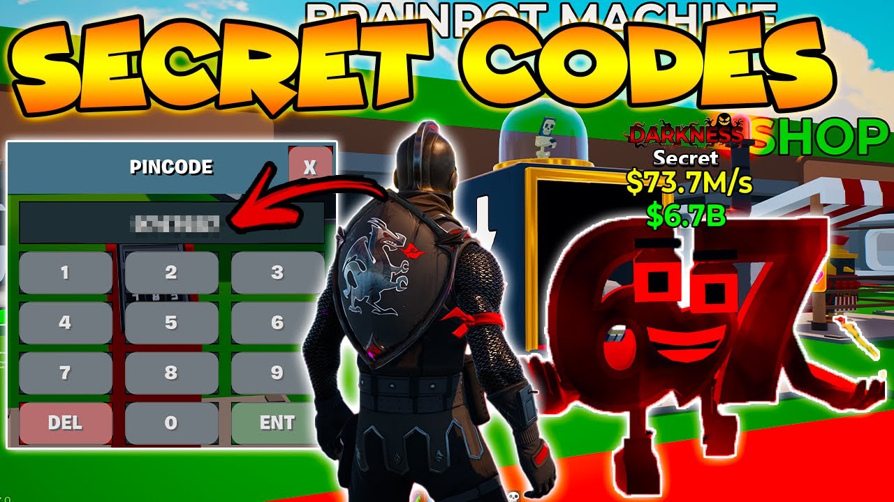 67 Secret Codes Fortnite Steal The Brainrot Admin Abuse Codes! (New ...