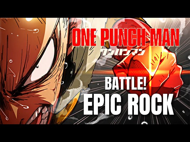 One Punch Man OST BATTLE! Rock Cover class=