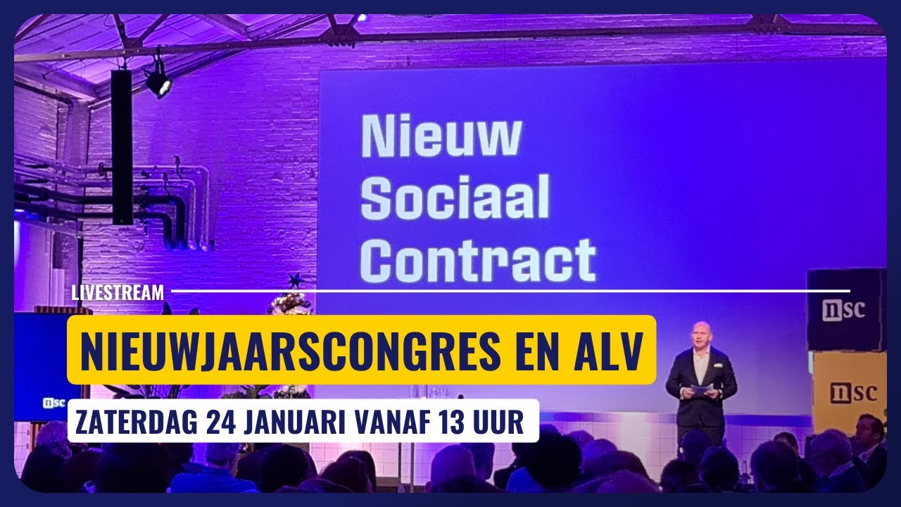 Nieuwjaarscongres en ALV - zaterdag 24 januari