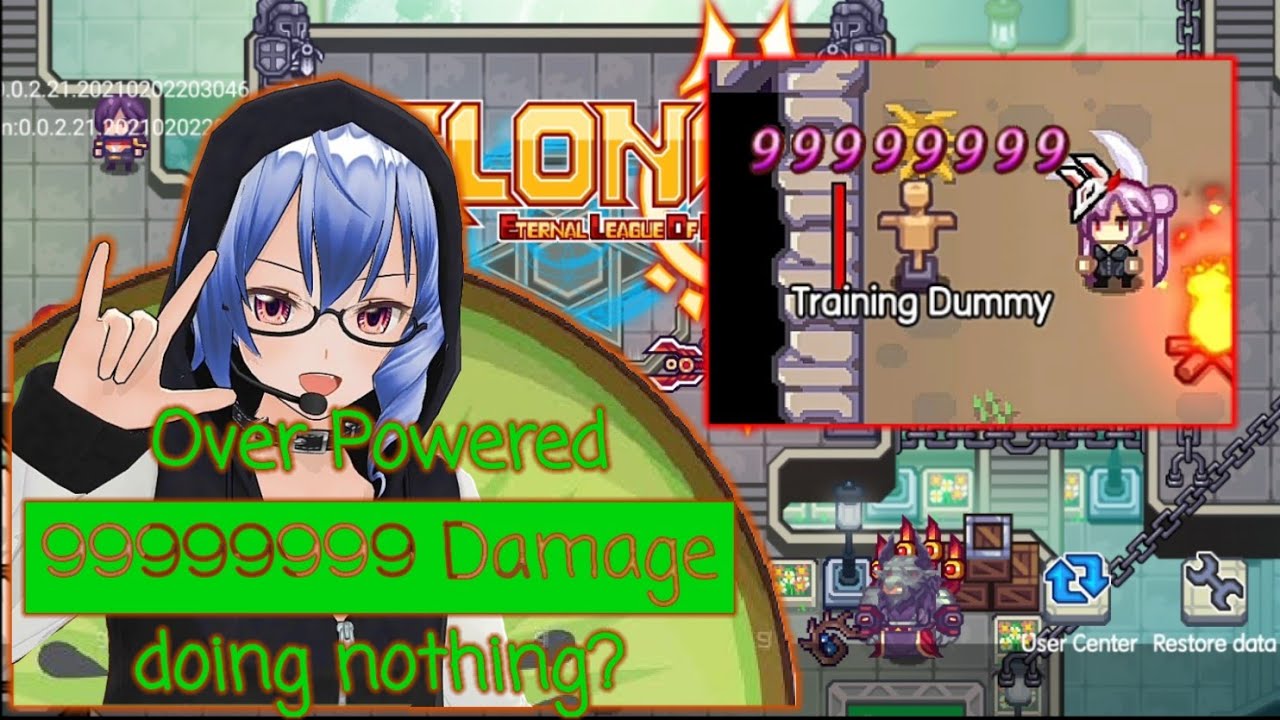 99m Damage with no gears and skills!? OMG - Elona Mobile