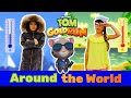 Around the World Mission in Talking Tom Gold Run (All Series)