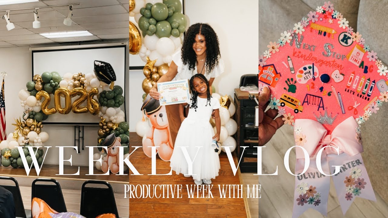 Weekly Vlog! Self-Care Reset, Shopping, Mexican Street Food & Graduation Prep