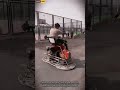 Power Trowel Machine Smoothing Fresh Concrete Surface Perfectly Even