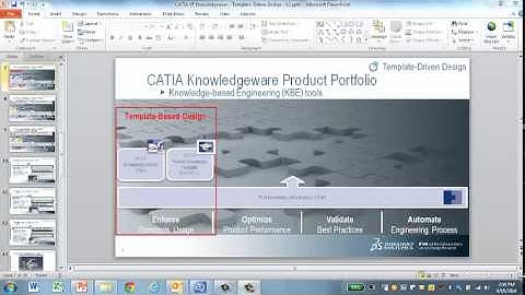 10-Minute Guide to CATIA Knowledgeware: Template-Driven Design