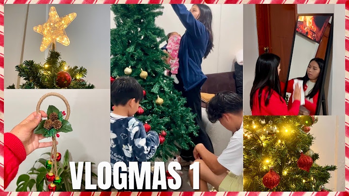 FAMILIA TRADICIONAL PONE SU ÁRBOL DE NAVIDAD 🎄✨ VLOGMAS 1