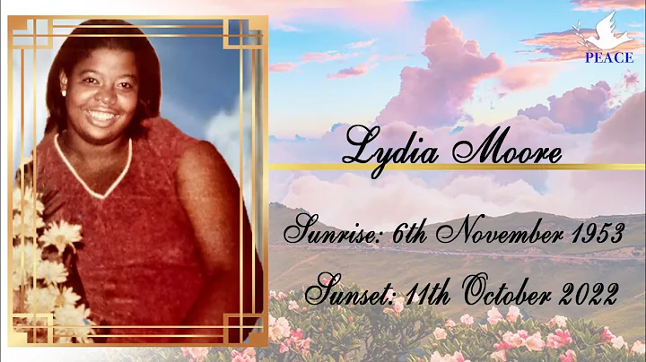 Funeral Tribute Service of Lydia Moore