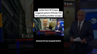 Letter from El Chapo suggests prison officials fear he's plotting another escape #news #shorts