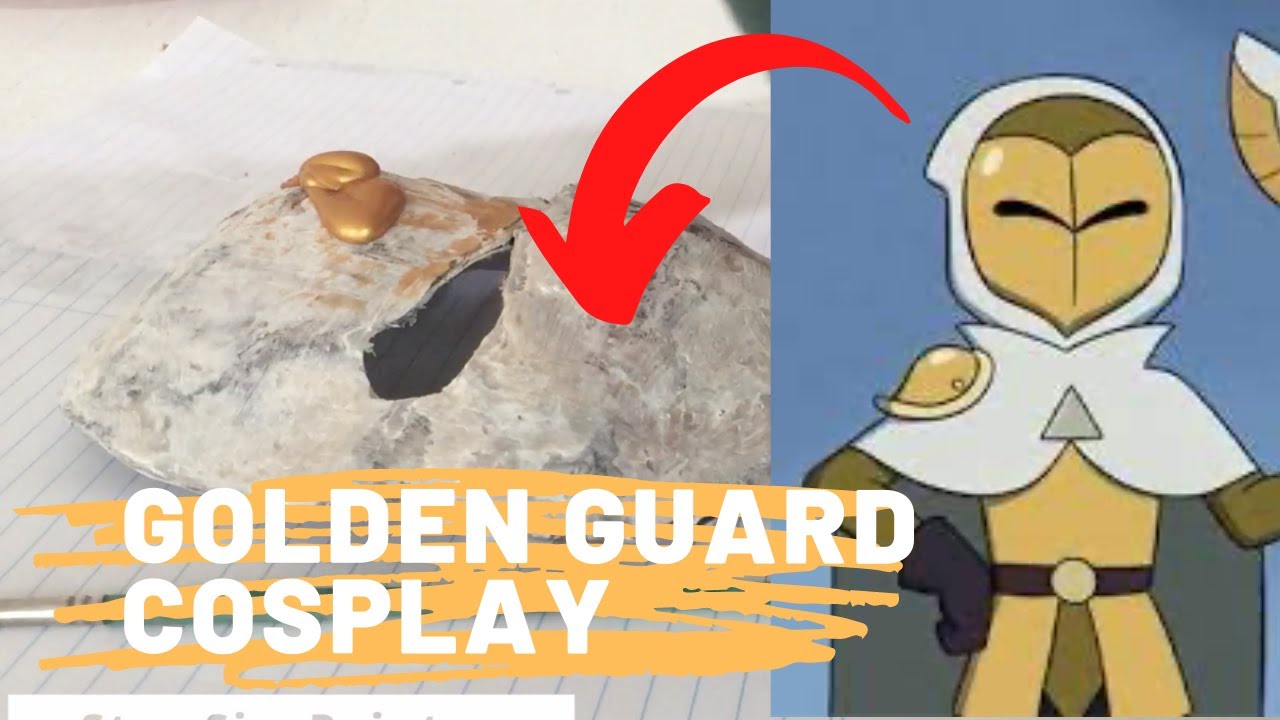 How To Make The Golden Guard's Mask Cosplay YouTube