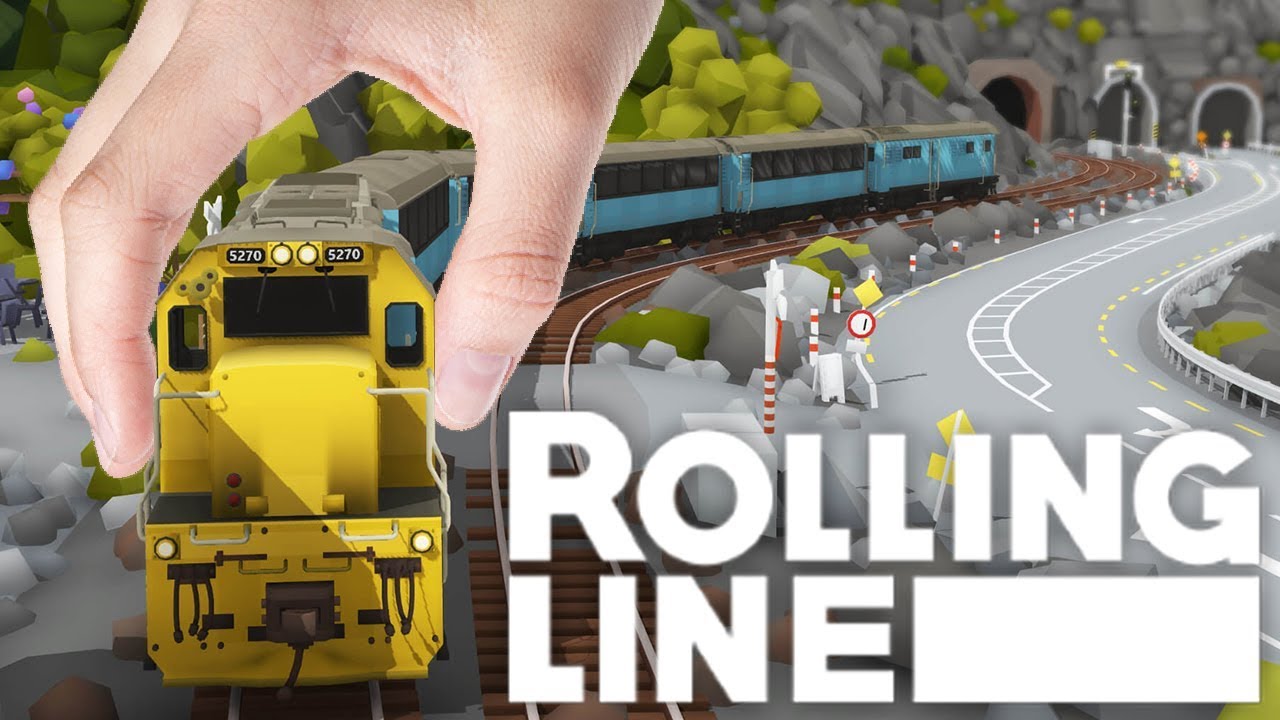 Rolling Line - Amazing VR Model Train Simulator - Model Trains VR - Rolling Gamplay - YouTube