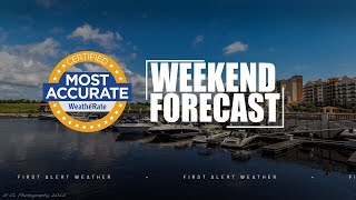 FIRST ALERT: Steamy weekend, few storms stick around