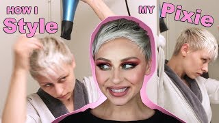 How I Style My Pixie | Alexandra Anele