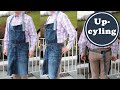 Schürze für den Grill aus einer alten Jeans nähen | Upcycling | nähen für Männer