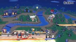Smash 4 Clip #1: Marth vs Corrin