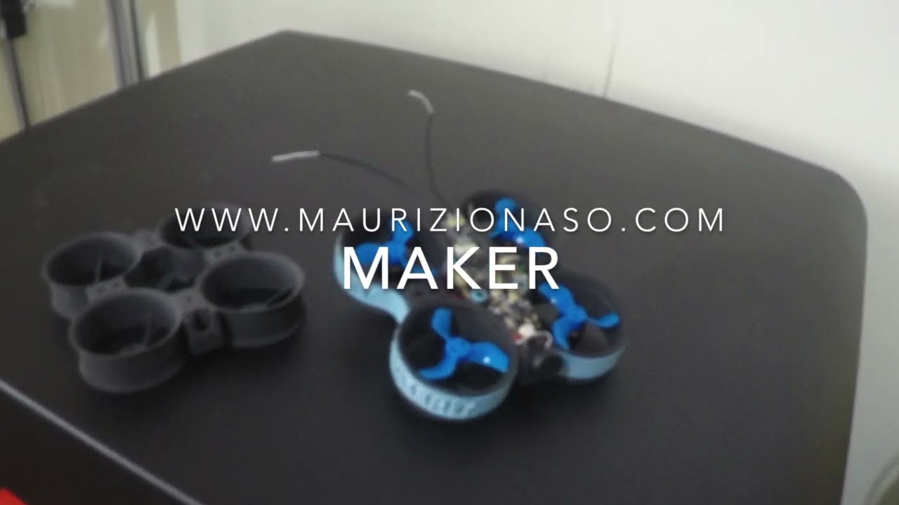 indoor maiden flight - 3d printed sls pa11 carbon fiber frame