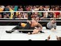 Roman Reigns pinned for the first time in WWE!  11-on-3 Handicap Match: Raw, Sept. 23, 2013