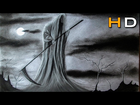 Video: How To Draw Death With An Oblique Pencil