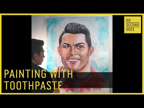 Painting With Toothpaste | Cristiam Ramos