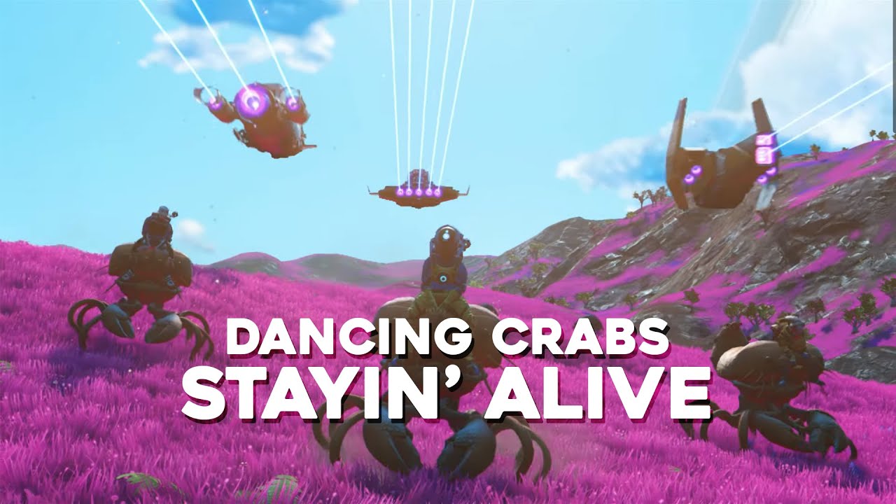 No Man's Sky Beyond | Stayin' Alive Dance-Off Crab Ride