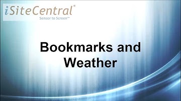 iSiteCentral React Bookmarks and Weather
