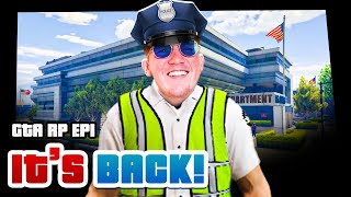 My FIRST Day As A Police CADET! (GTA RP)