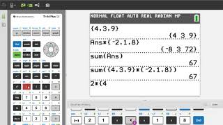 Vectors with Calculator