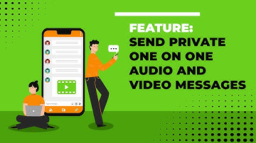 Feature: Send private one on one audio and video messages
