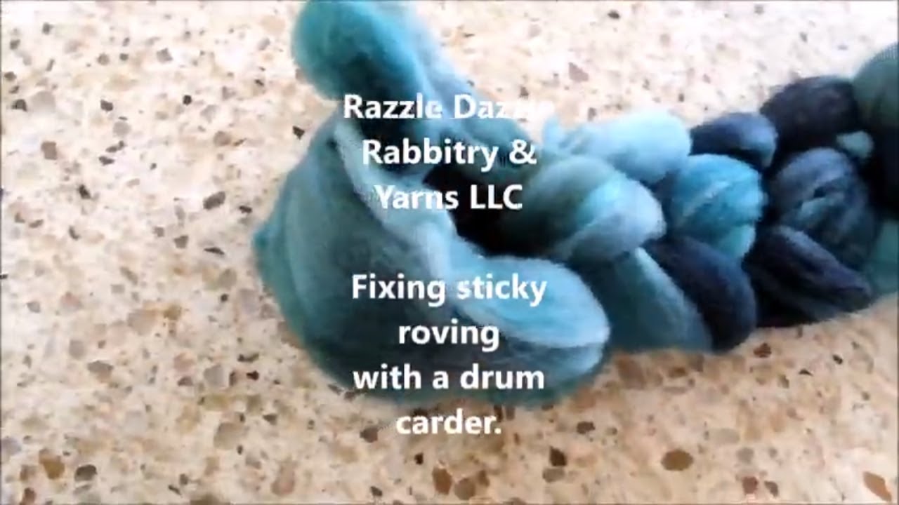 How to fix sticky roving.