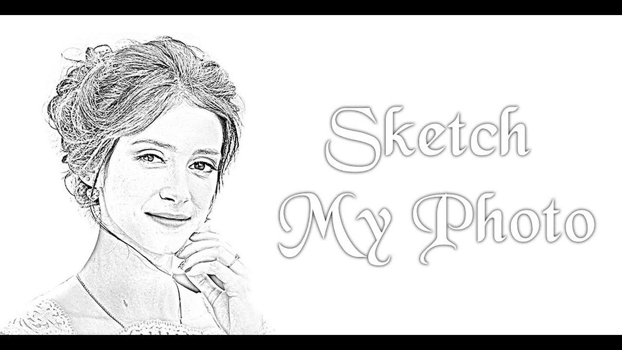 Pencil sketch your photo online - Free tool