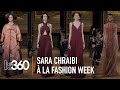 Mode la maison sara chabi sublime la terre marocaine  la fashion week de paris