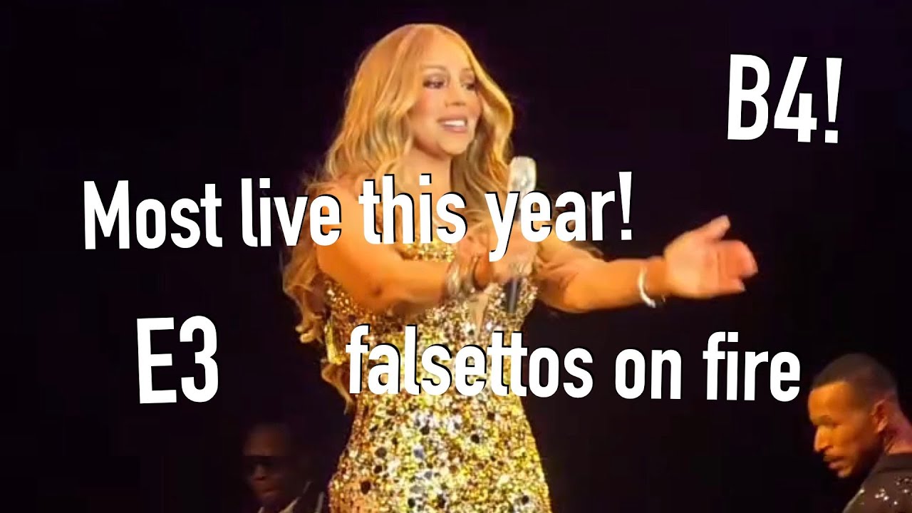 Mariah Carey - Live Vocals in Sandringham (8/15/2025)