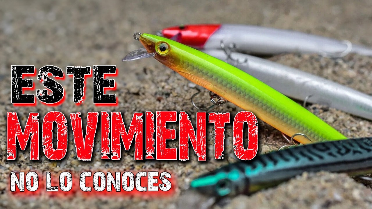 𝟯 Movimientos que DEBES CONOCER para tus SEÑUELOS DE PESCA A SPINNING