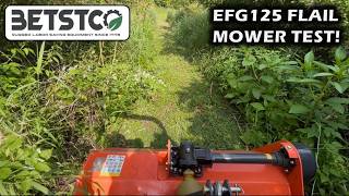 BETSTCO EFG125 FLAIL MOWER | Real Field Test Results
