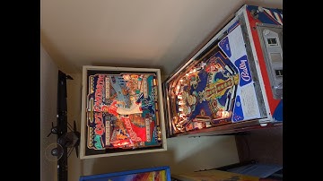 Adjusting the chimes on a Bally pinball machine