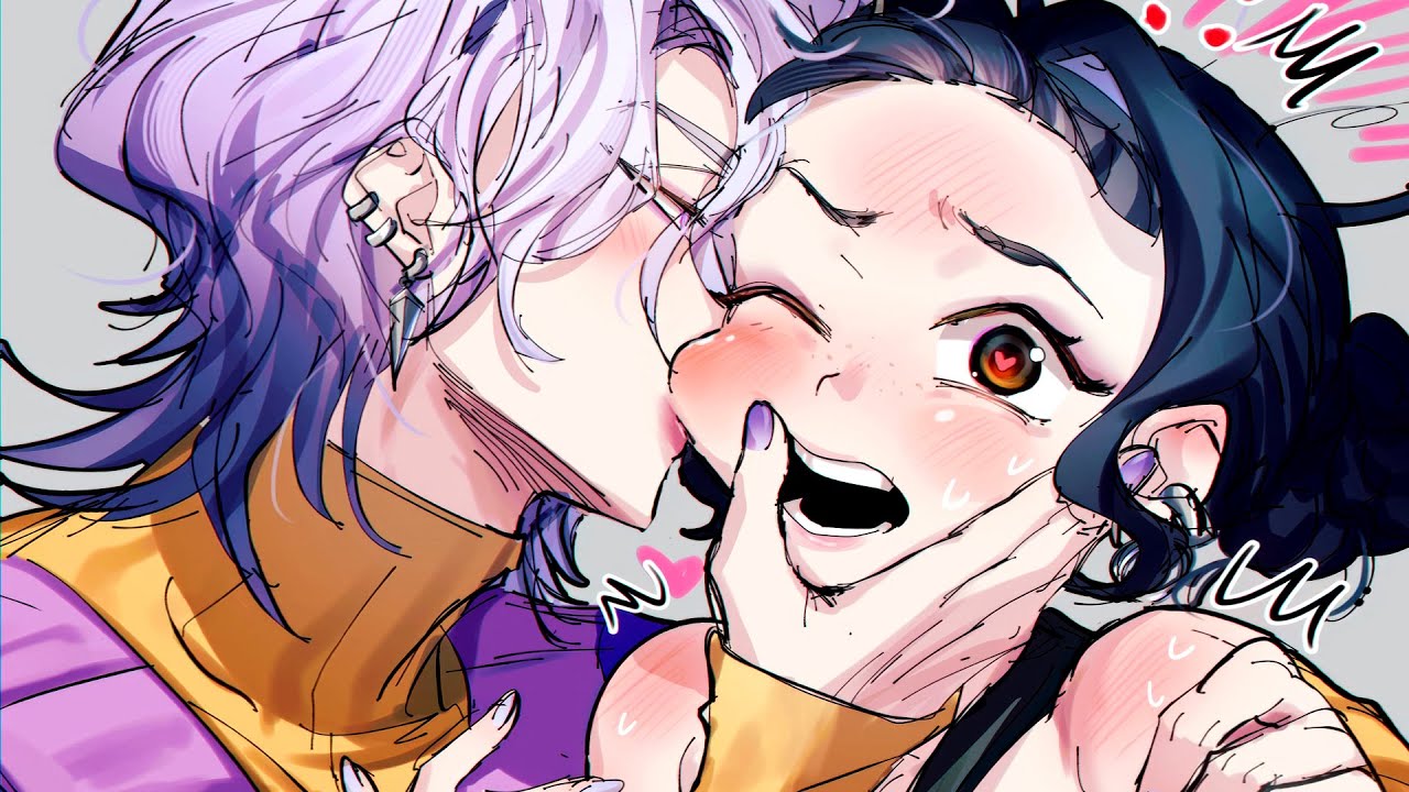 Bite of Love 😏┃Zoey x Mystery (ZoeyStery)┃Kpop Demon Hunter Comic Dub