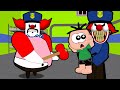 Cebolinha em o PALHAÇO POLICIAL - Roblox - Clown Barry's Prison