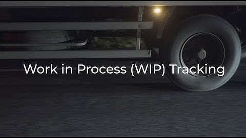 How Does a RTLS Track WIP?