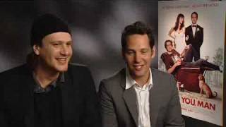 Paul Rudd and Jason Segel on I LOVE YOU, MAN - Entertainment.ie