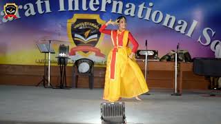 Clebrated Rabindra Jayanti at school morning assembly