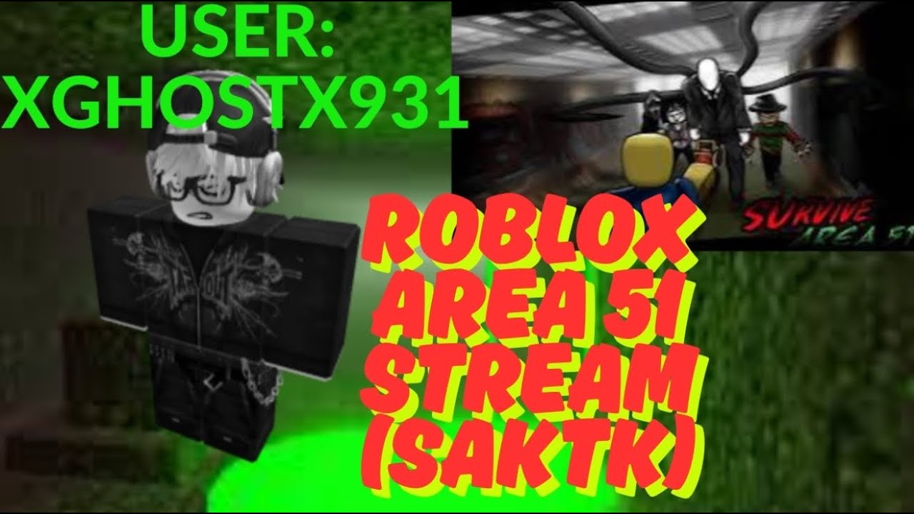 🔴SAKTKIA 51 (ROBLOX AREA 51) LIVESTREAM! PLAYING WITH VIEWERS! - YouTube