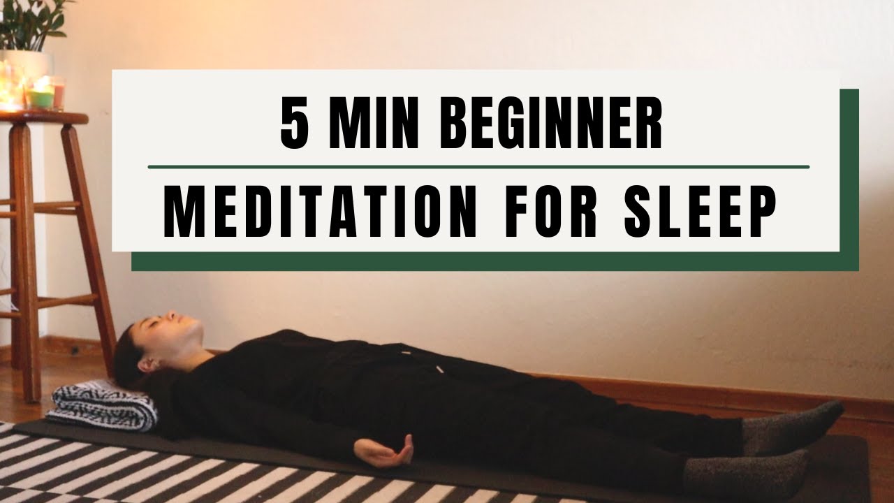 5 min Guided Beginner Breathwork Meditation for Sleep and Deep Relaxation