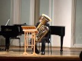 Lebedev tuba Concerto №2 by Yuri Afonin. Moscow State Conservatory