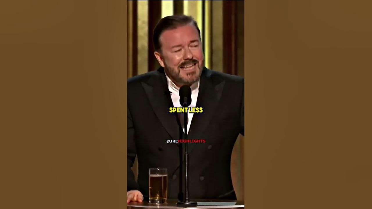 Joe Rogan on Ricky Gervais' monologue - YouTube