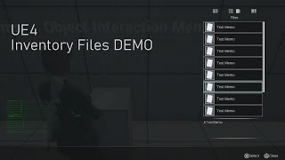 UE4 WIP Inventory - Files