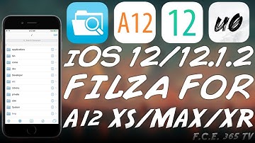 iOS 12.1.2 / 12.0 FILZA RELEASED FOR A12 (iPhone XS, XS MAX, XR) WITH Unc0ver JAILBREAK