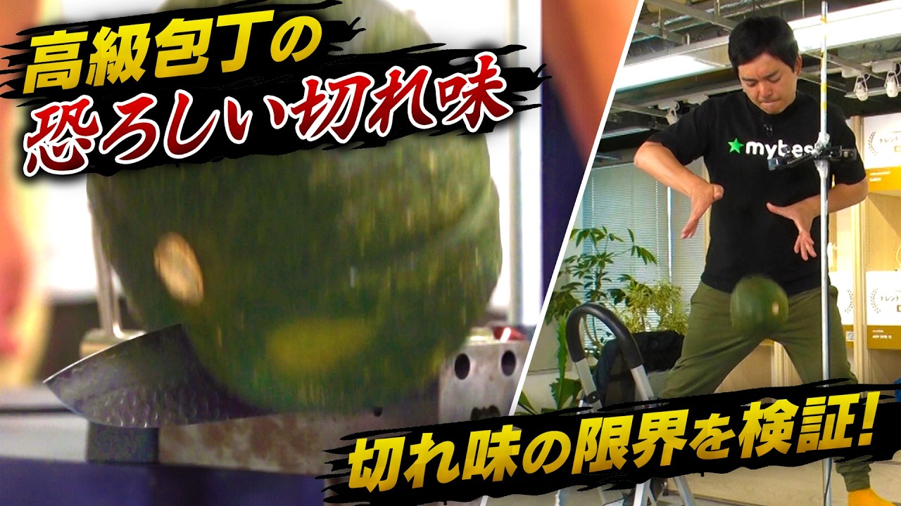 数万円の高級包丁を検証してみたら、切れ味がヤバすぎた！【ウエストランド限界検証】