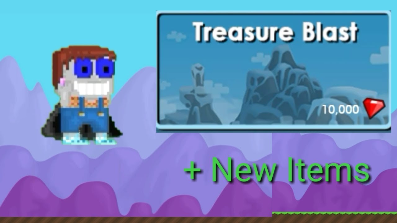 Growtopia Treasure Blast + New Items + New Update YouTube
