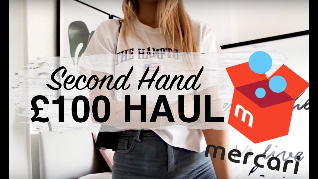 £100 HAUL WITH MERCARI APP | SECOND HAND HAUL | AD | SINEAD CROWE