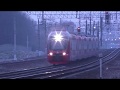 Новый двухэтажный аэроэкспресс ЭШ2 Stadler KISS