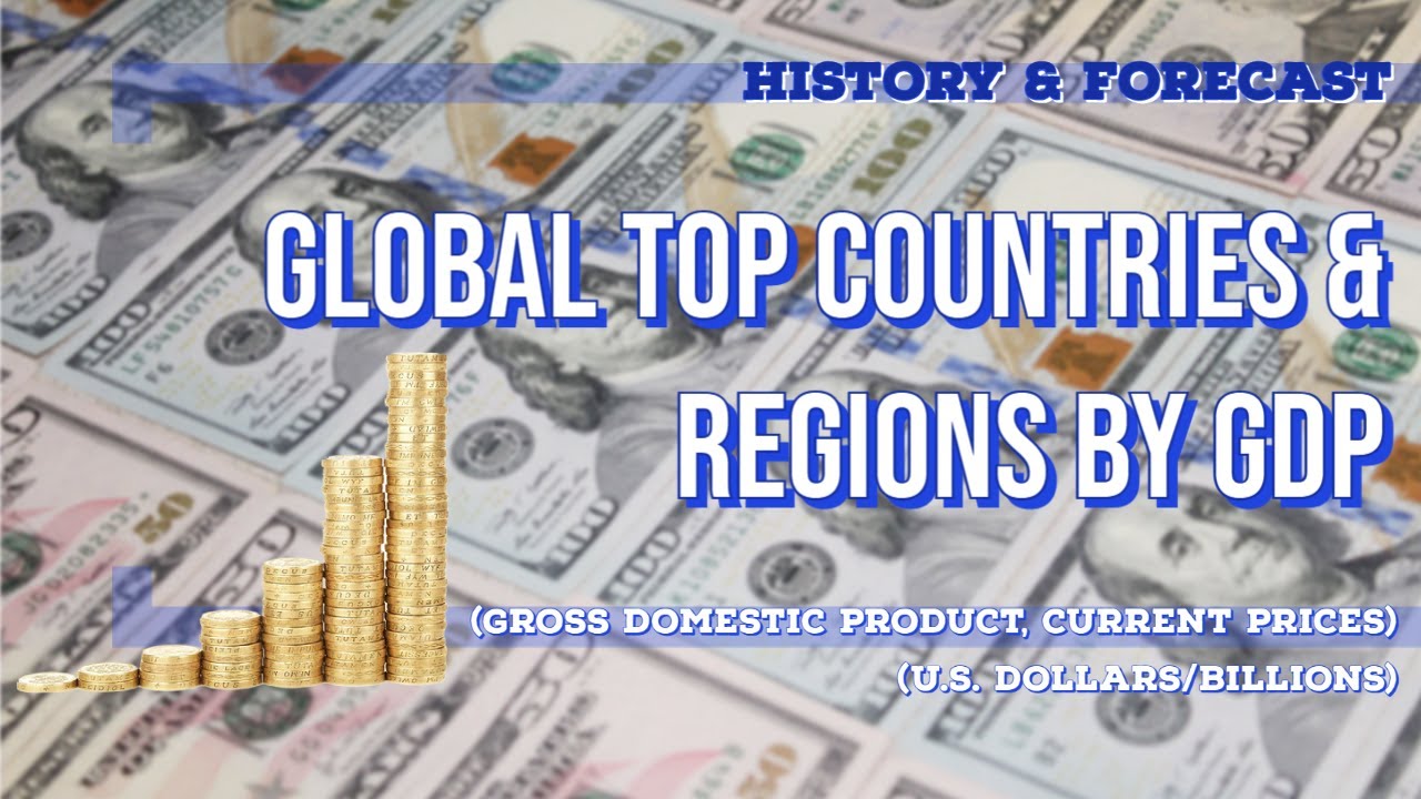 [Global] Top Countries & Regions by GDP history and forecast_1980 to ...