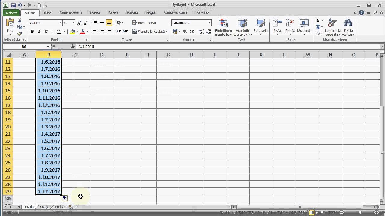 EXCEL, lainalaskuri - YouTube